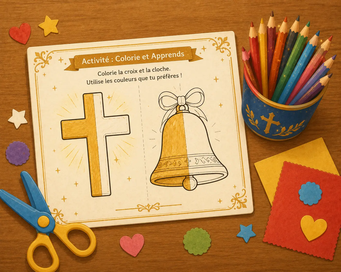 Coloriage et Découpage